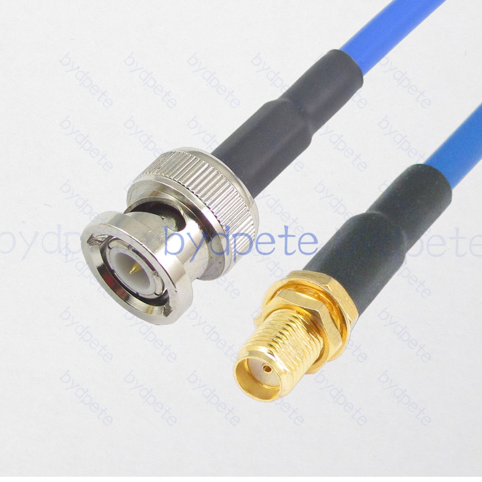 BPC062BNC402B BNC Male Plug to SMA Female RG-402 Coaxial Cable BNC Cable RG402B Assembly Coax Semi Rigid Flexible Low Loss Cable
