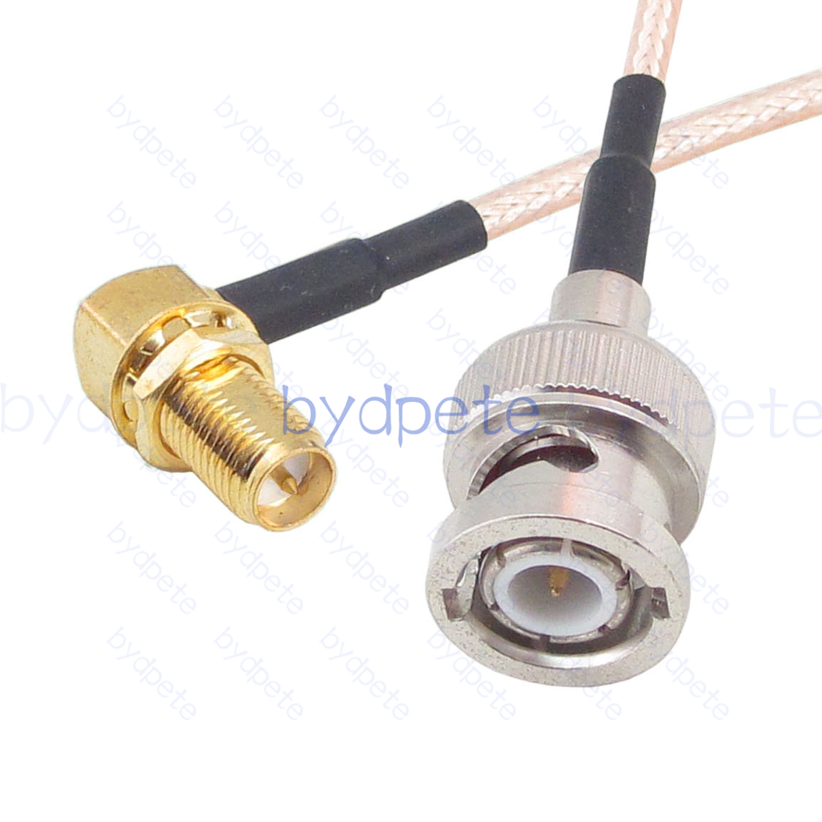 BPC064BNC316R2 BNC Male Plug to RPSMA Female Right Angle 90Degree Reverse Polarity Jack RG-316 Coaxial Cable BNC Cable RG316 Assembly Coax Pigtial Jumper