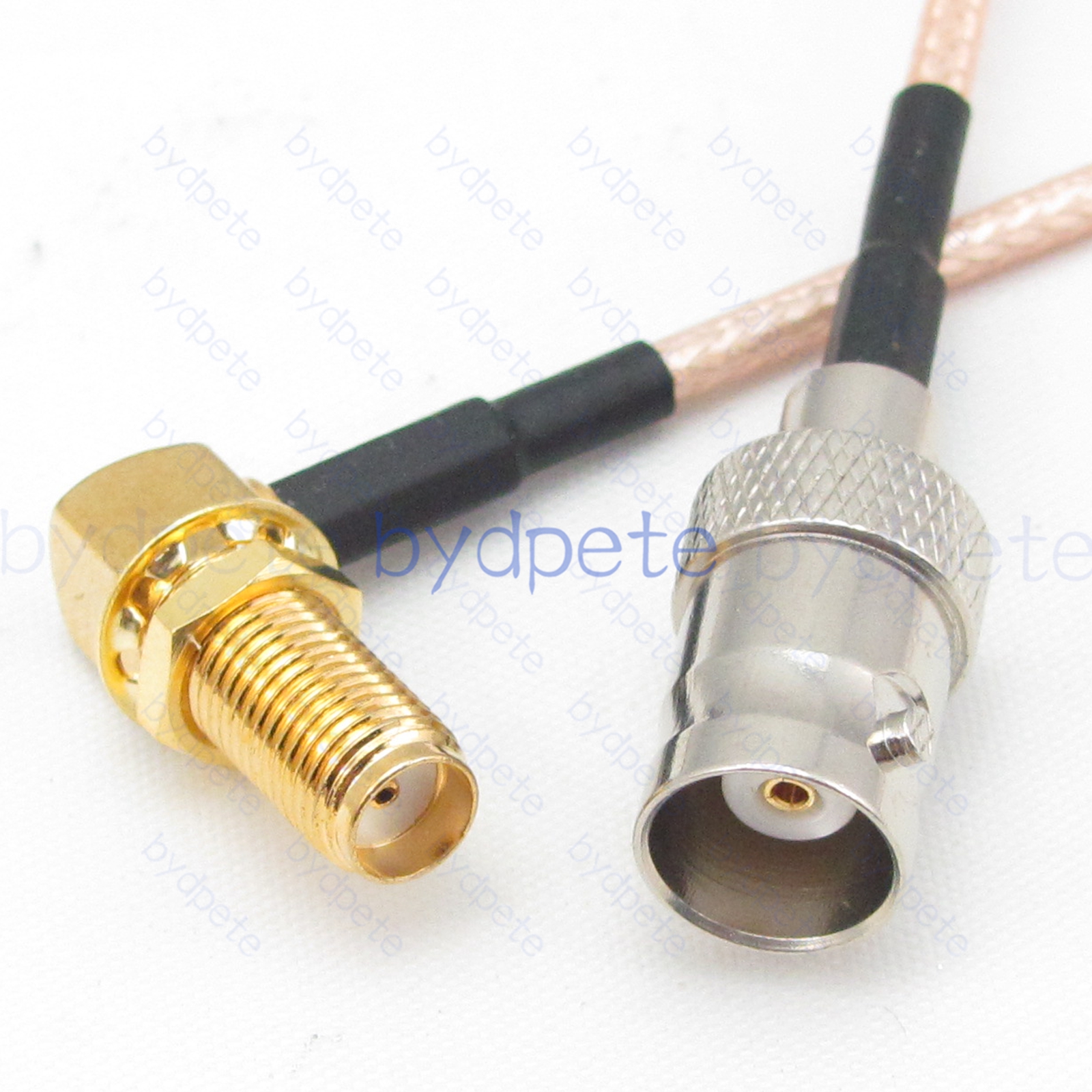 BPC066BNC316S1R2 BNC Female Jack to SMA Female Right Angle 90Degree jack RG-316 Coaxial Cable BNC Cable RG316 Assembly Coax Pigtial Jumper