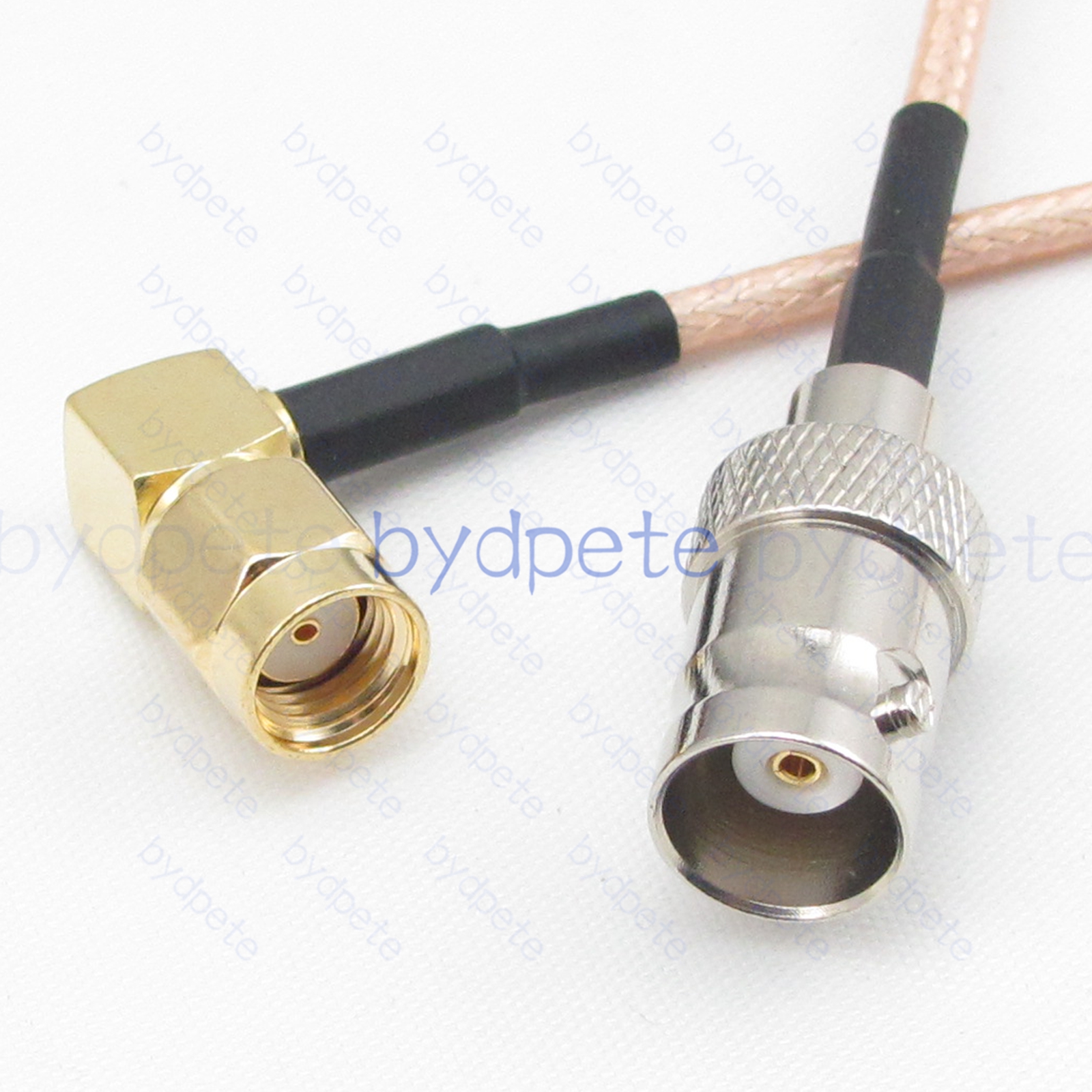 BPC067BNC316S1R2 BNC Female Jack to RPSMA Male Right Angle 90Degree Plug RG-316 Coaxial Cable BNC Cable RG316 Assembly Coax Pigtial Jumper