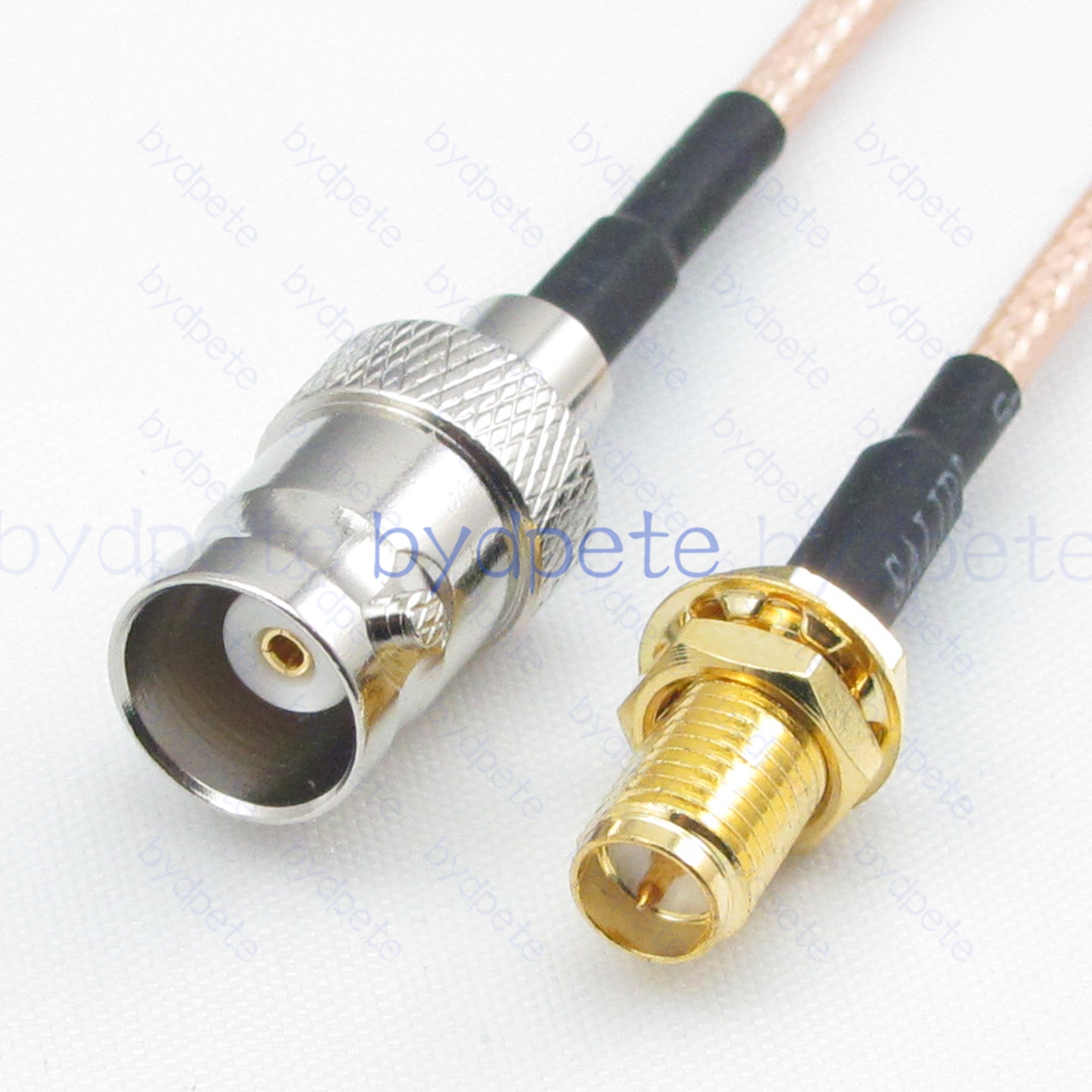 BPC068BNC316S1 BNC Female Jack to RPSMA Female Jack RG-316 Coaxial Cable BNC Cable RG316 Assembly Coax Pigtial Jumper