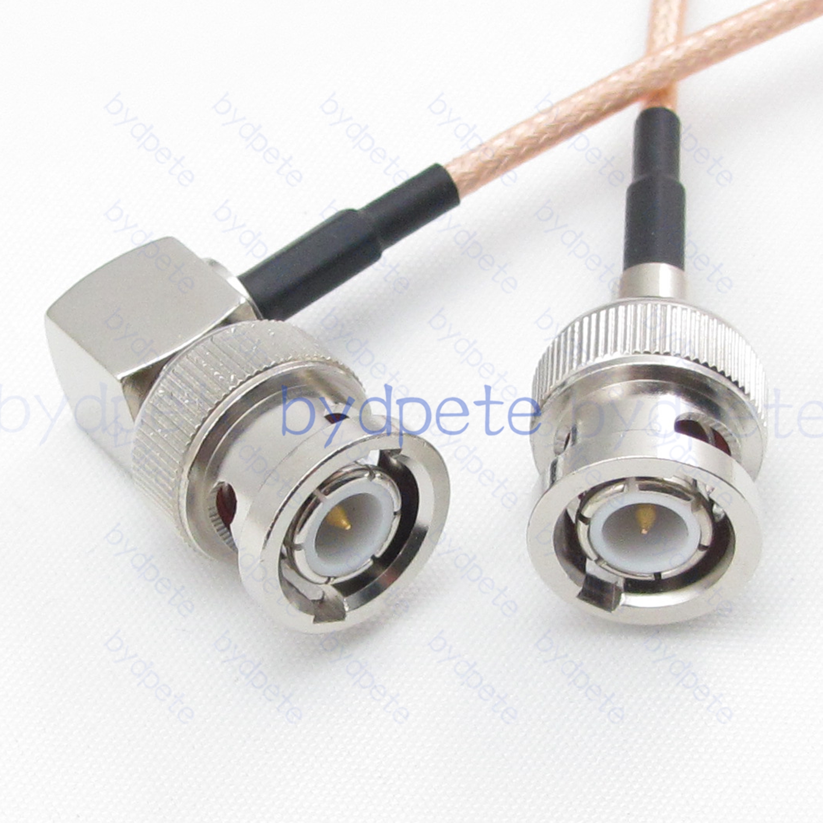 BPC069BNC316R1 BNC Male Right Angle 90Degree Plug to BNC Male Plug RG-316 Coaxial Cable BNC Cable RG316 Assembly Coax Pigtial Jumper