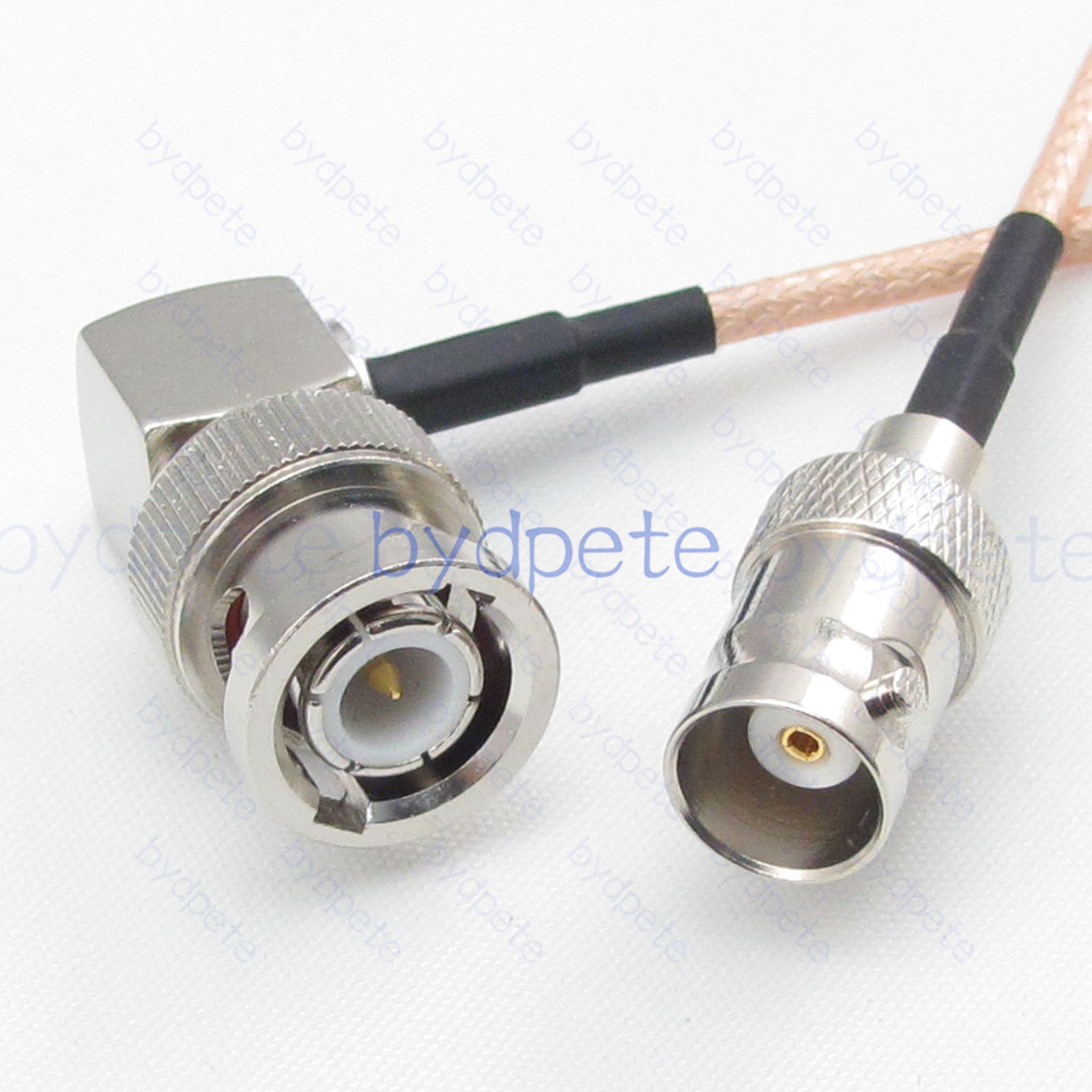 BPC070BNC316R1S2 BNC Male Right Angle 90Degree Plug to BNC Female jack RG-316 Coaxial Cable BNC Cable RG316 Assembly Coax Pigtial Jumper