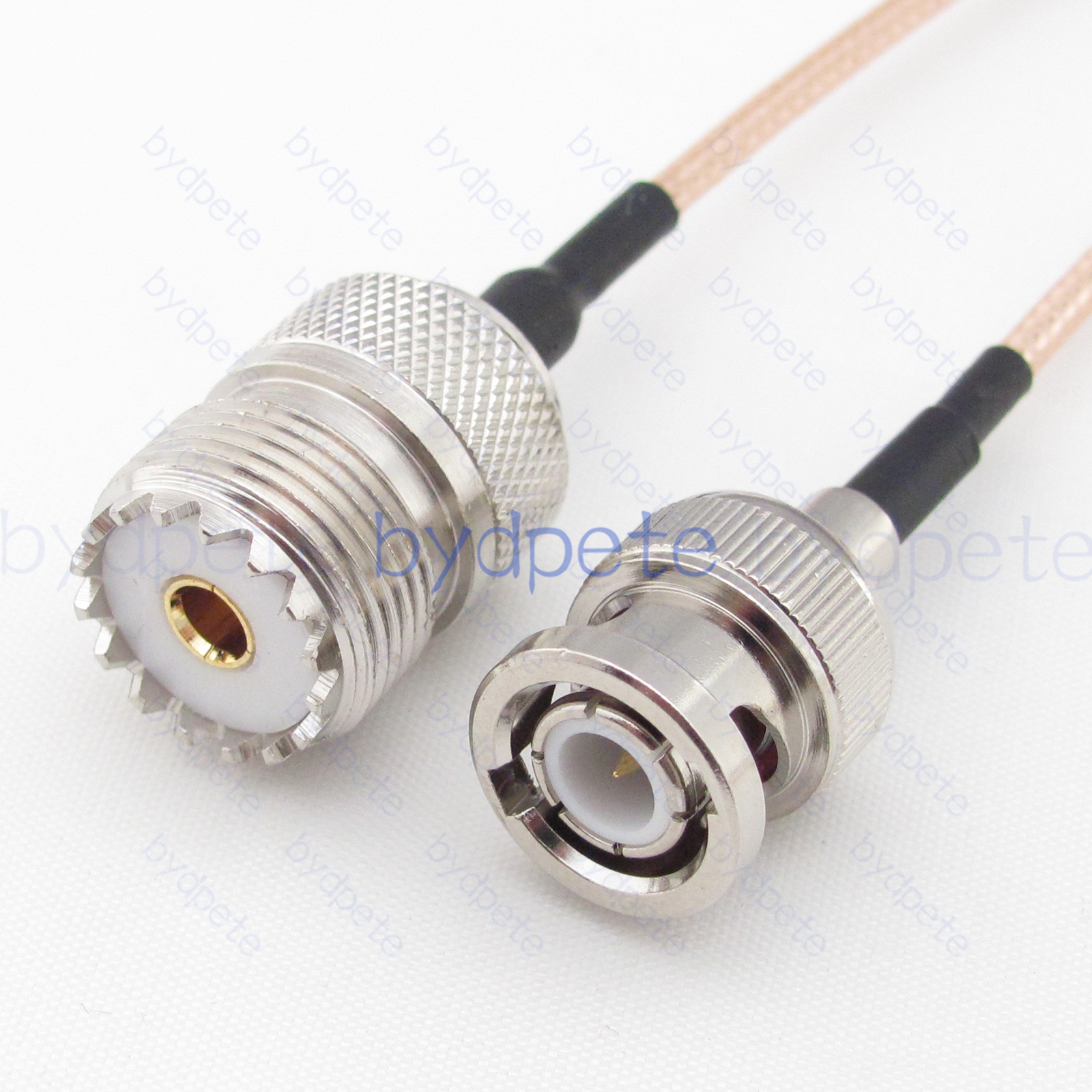 BPC073BNC316 BNC Male Plug to UHF Female SO239 Plug RG-316 Coaxial Cable BNC Cable RG316 Assembly Coax Pigtial Jumper