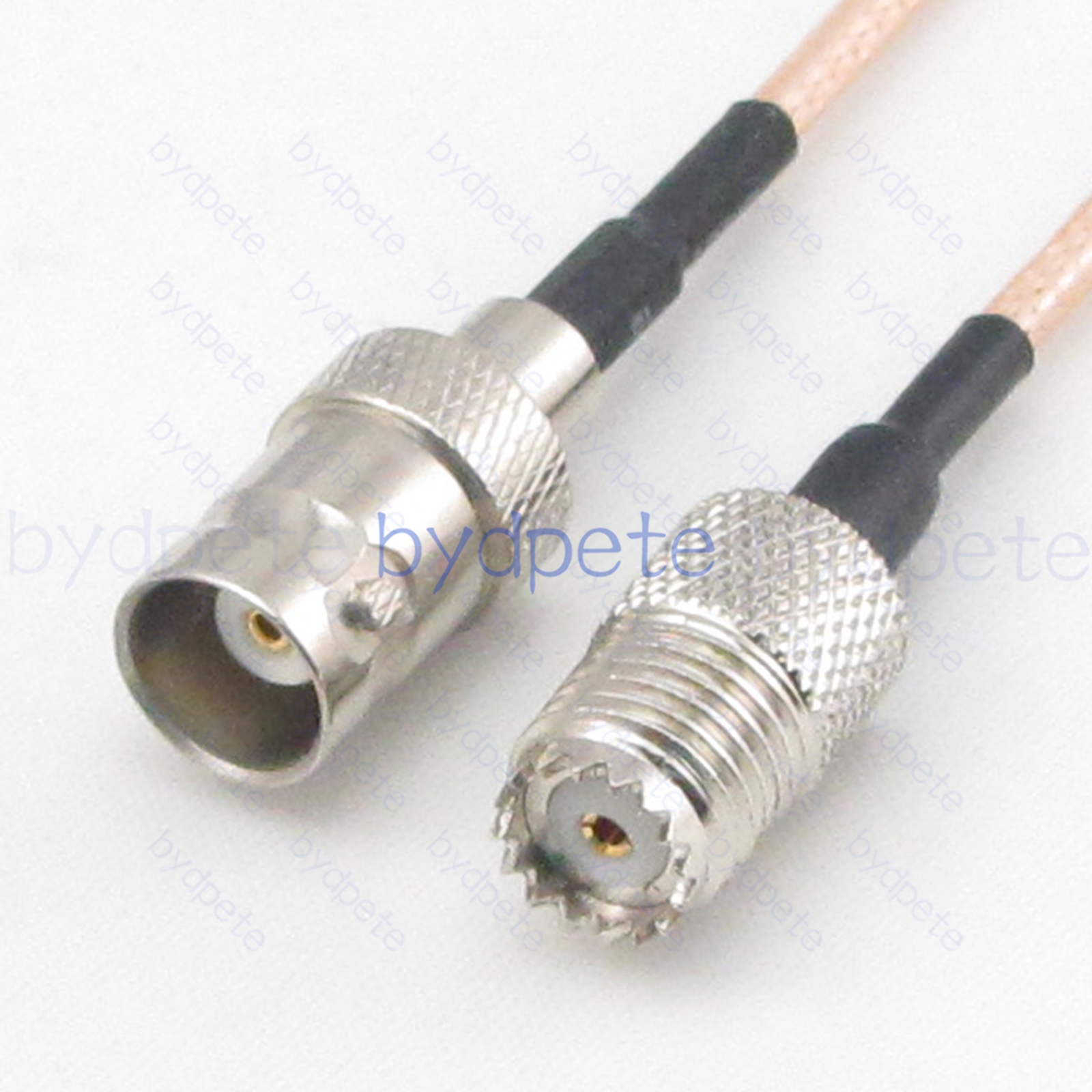 BPC075BNC316S1M2 BNC Female jack to Mini UHF Female SO239 Jack RG-316 Coaxial Cable BNC Cable RG316 Assembly Coax Pigtial Jumper