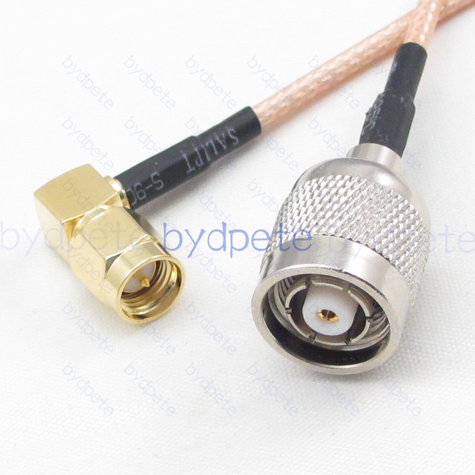 BPC081TNC316F1R2 RP-TNC Male Plug Reverse Polarity to SMA Male Right Angle 90Degree Plug RG-316 Coaxial Cable TNC Cable RG316 Assembly Coax Pigtial Jumper