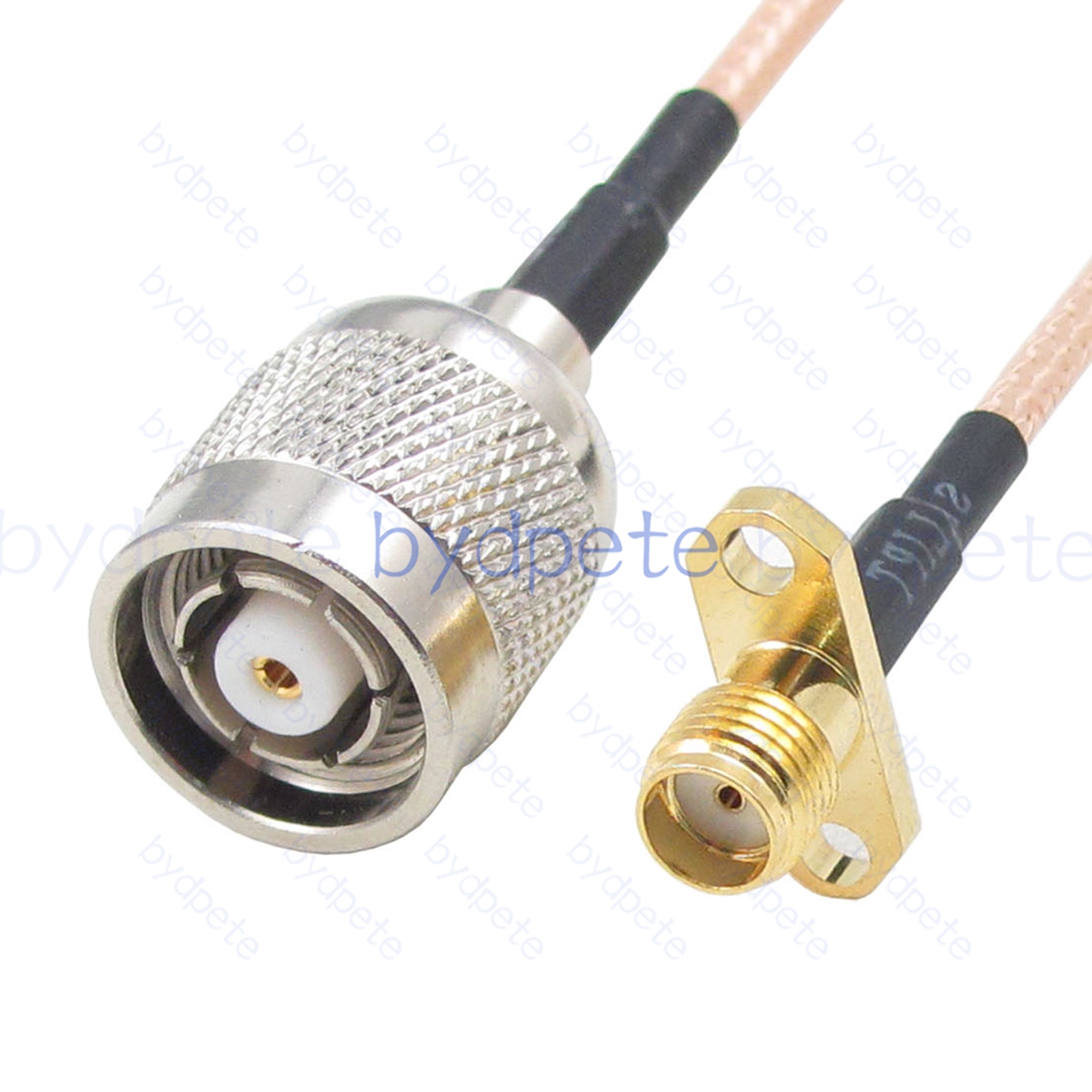 BPC082TNC316F1H2 RPTNC Male Plug Reverse Polarity to SMA Female 2holes panel jack RG-316 Coaxial Cable TNC Cable RG316 Assembly Coax Pigtial Jumper