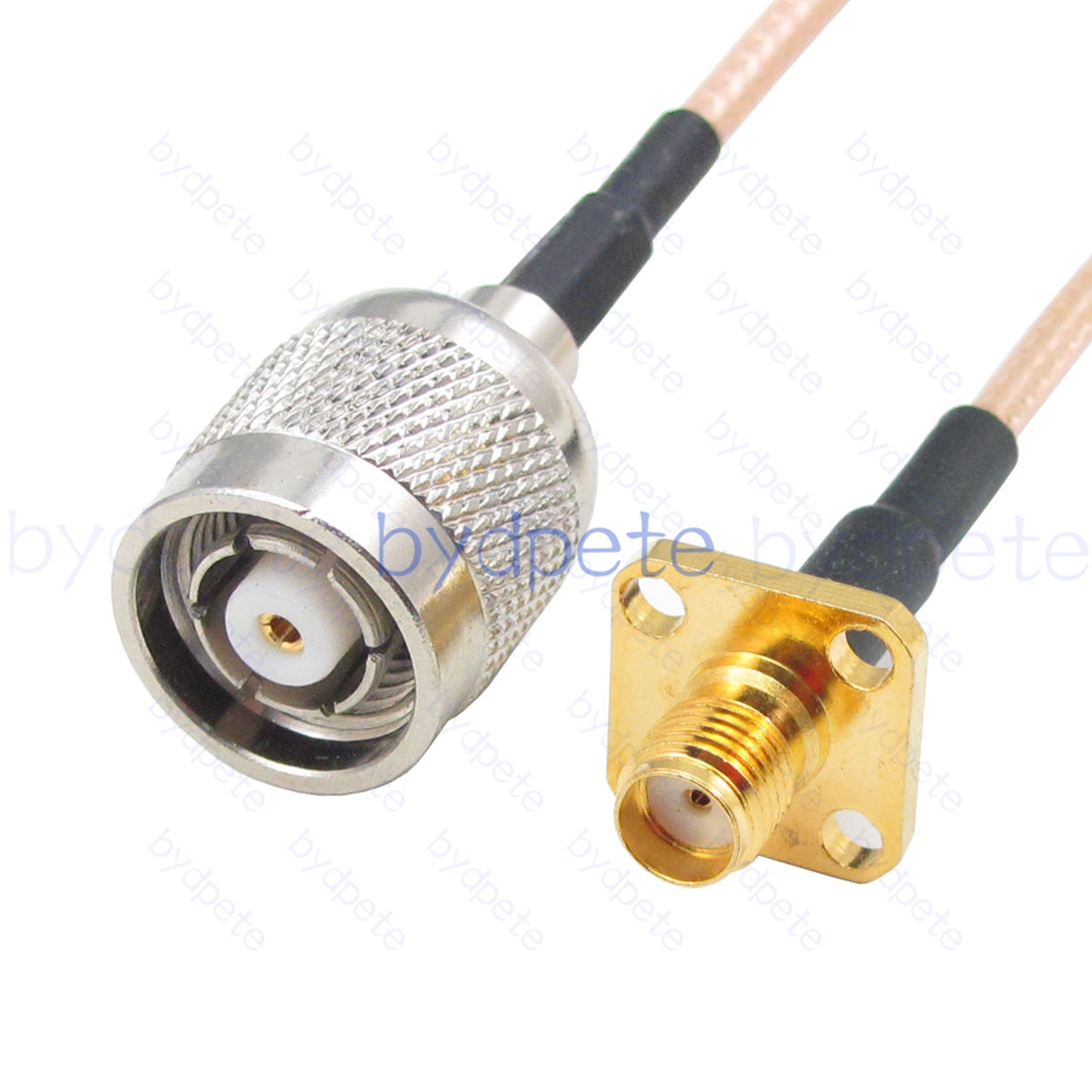 BPC082TNC316F1H4 RPTNC Male Plug Reverse Polarity to SMA Female 4holes panel jack RG-316 Coaxial Cable TNC Cable RG316 Assembly Coax Pigtial Jumper