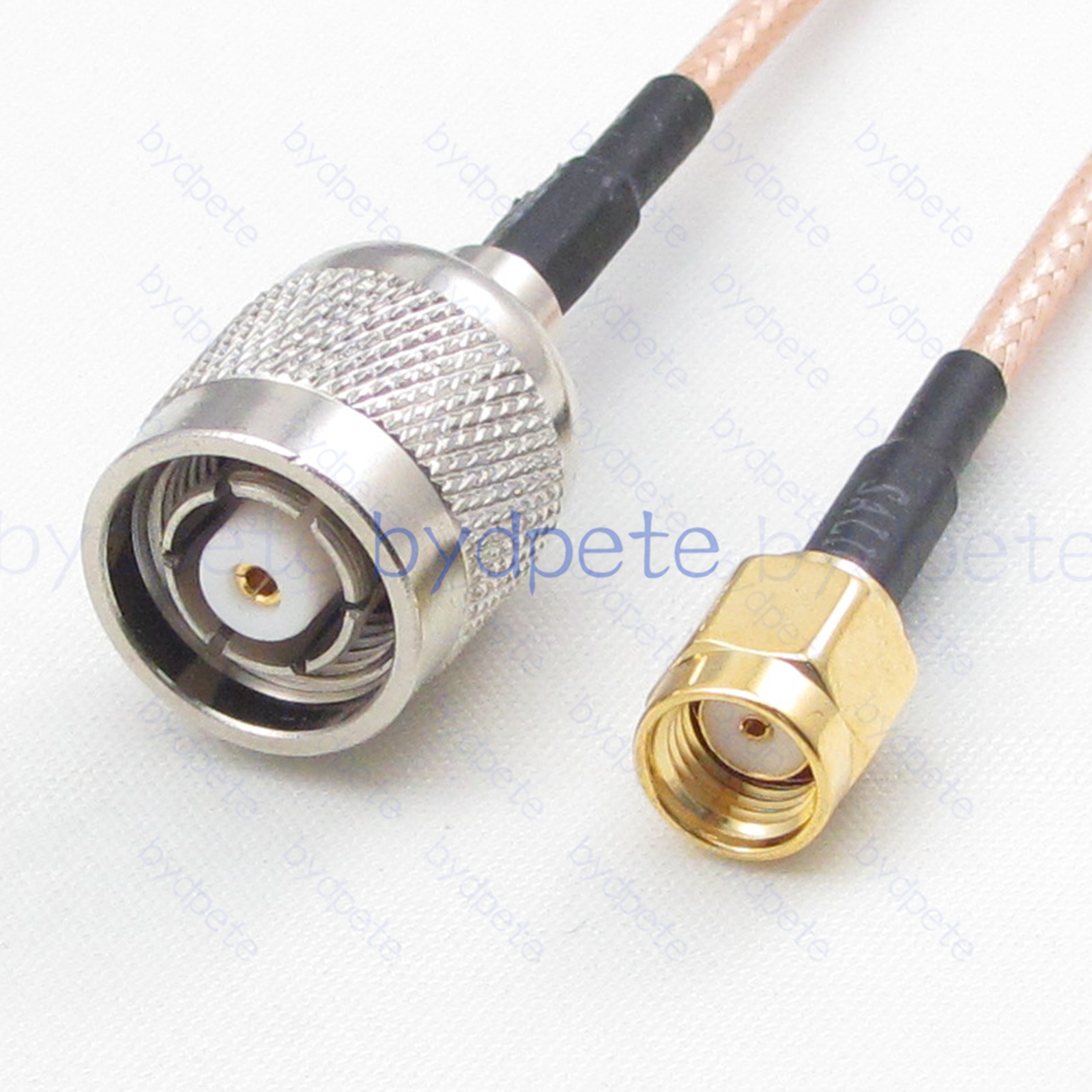 BPC083TNC316F1 RP-TNC Male Plug to RP-SMA Male Reverse Polarity Plug RG-316 Coaxial Cable TNC Cable RG316 Assembly Coax Pigtial Jumper