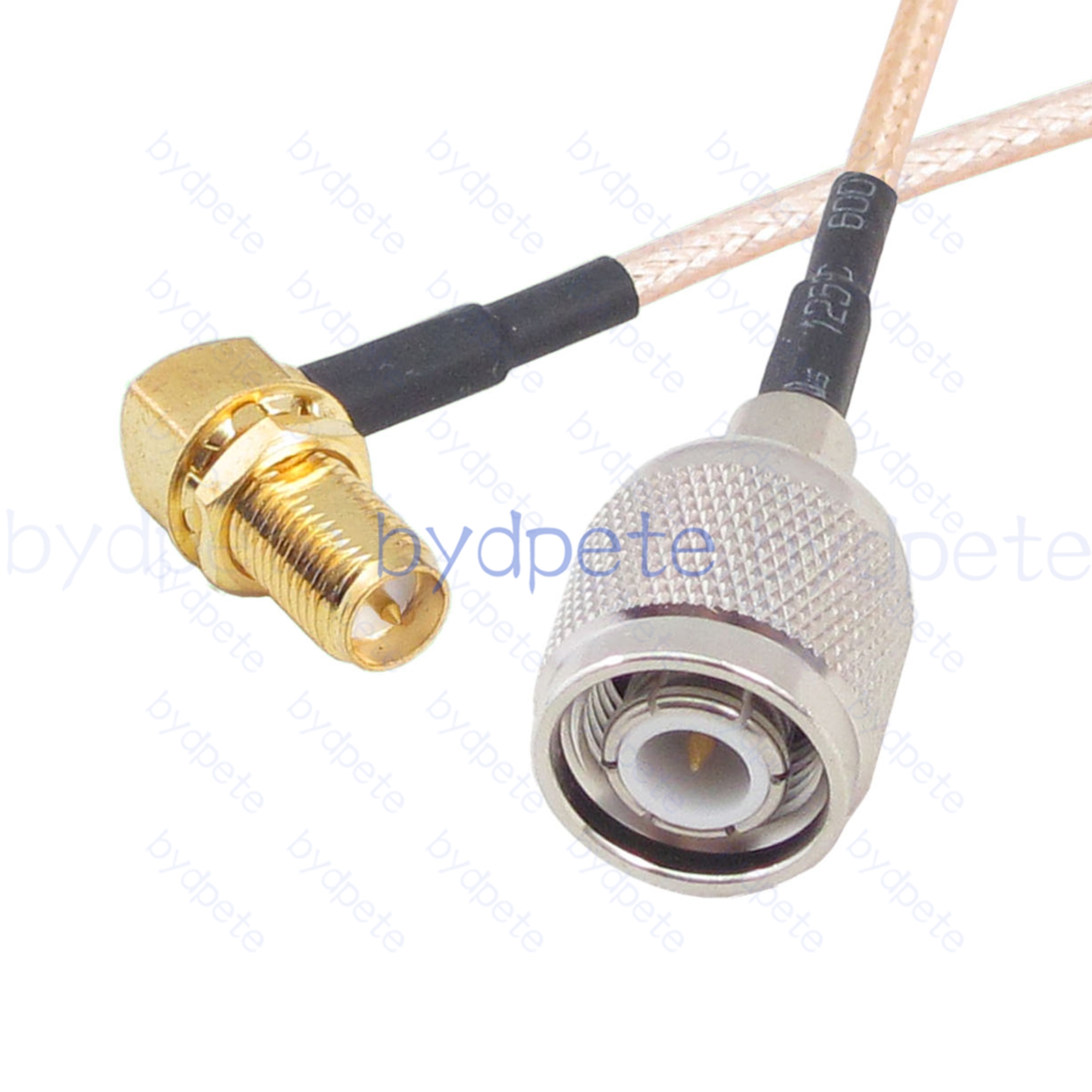 BPC084TNC316R2 TNC Male Plug to RPSMA Female Right Angle 90Degree Reverse Polarity jack RG-316 Coaxial Cable TNC Cable RG316 Assembly Coax Pigtial Jumper