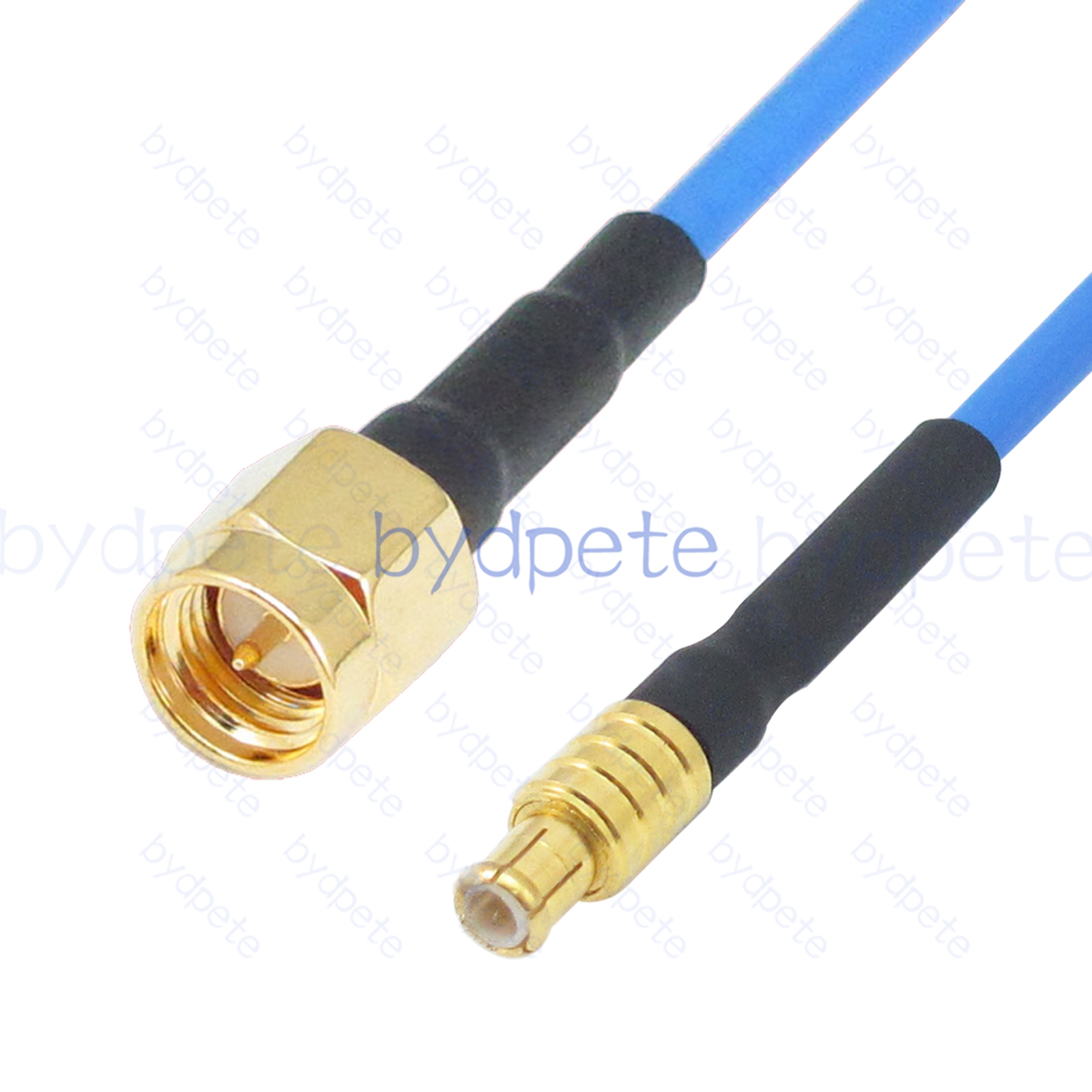BPC211MCX405B MCX Male Plug to SMA Male Plug RG-405 Coaxial Cable MCX Cable RG405B Assembly Coax Semi Rigid Flexible Low Loss Cable
