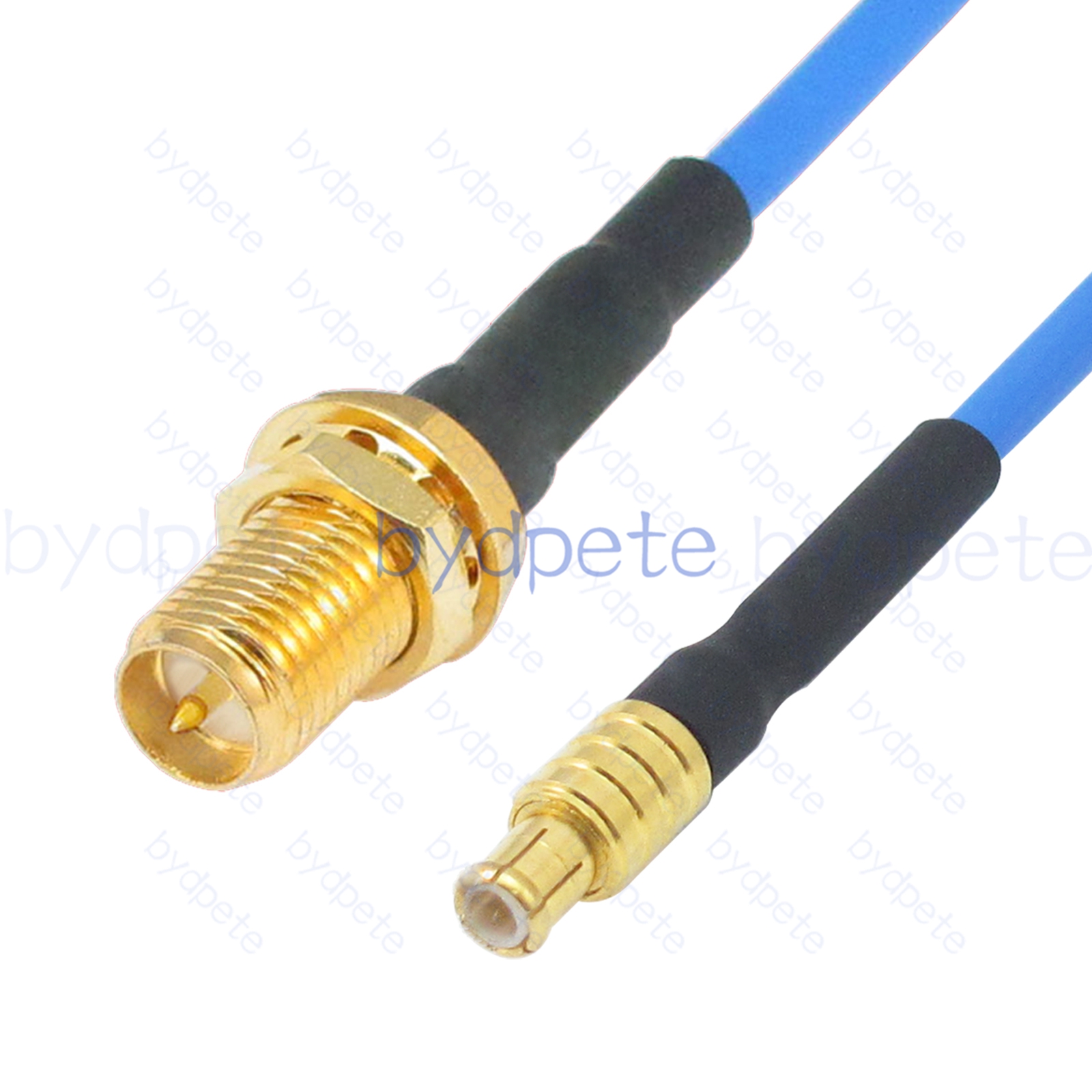 BPC214MCX405B MCX Male Plug to RPSMA Female Reverse Polarity Jack RG-405 Coaxial Cable MCX Cable RG405B Assembly Coax Semi Rigid Flexible Low Loss Cable