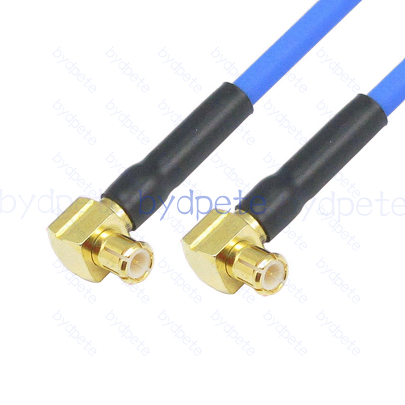 BPC229MCX405BRR MCX Male Right Angle 90Degree Plug to MCX Male Right Angle 90Degree Plug RG-405 Coaxial Cable MCX Cable RG405B Assembly Coax Semi Rigid Flexible Low Loss Cable